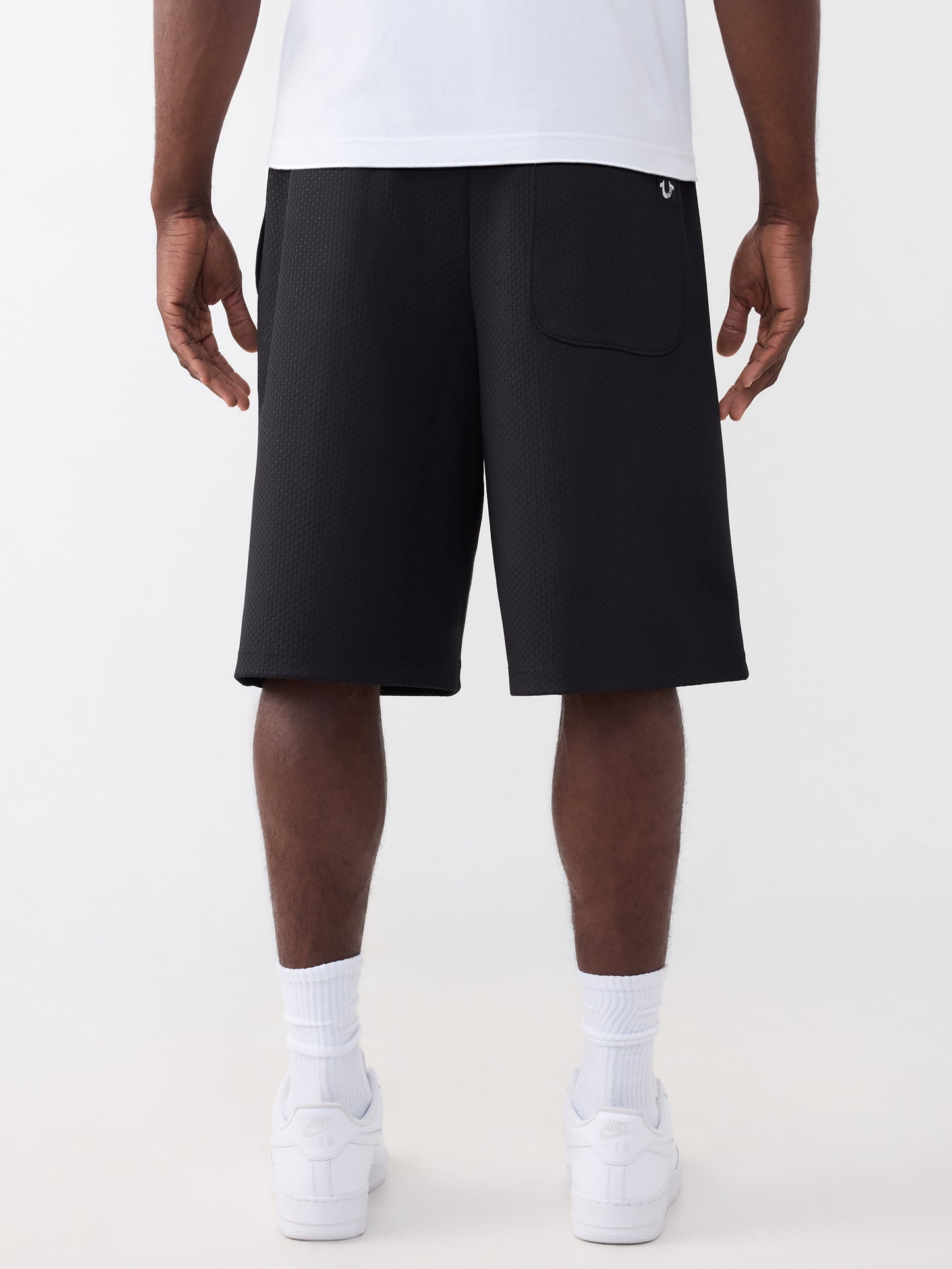 XL CRYSTAL MESH MIKEY SHORT