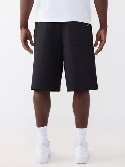 XL CRYSTAL MESH MIKEY SHORT