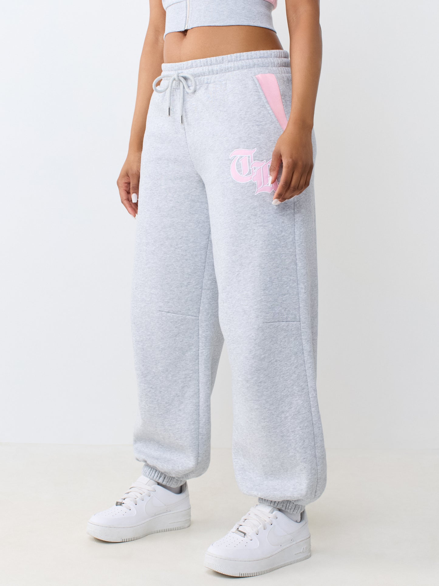 CONTRAST PANELED MR BAGGY JGER