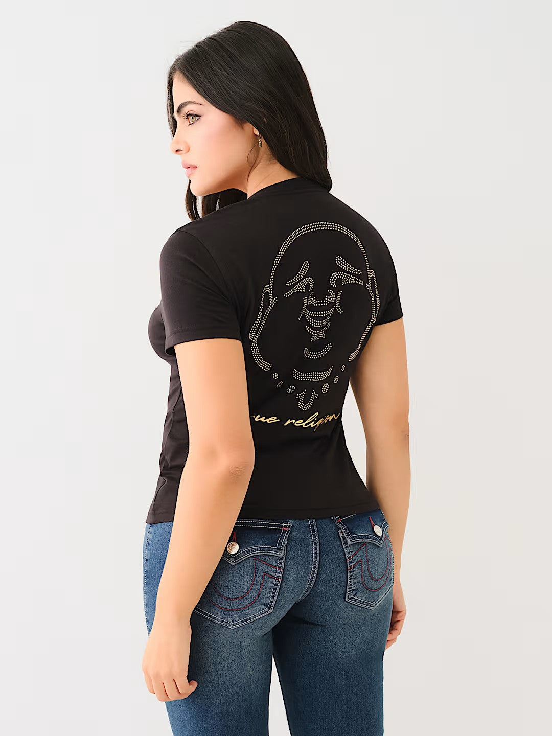 BIG BUDDHA V NECK TEE
