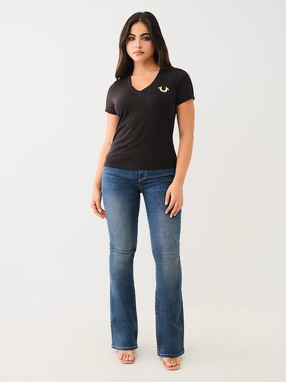 BIG BUDDHA V NECK TEE