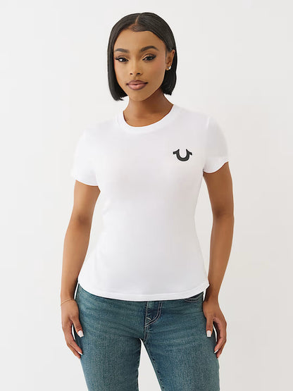 CRUSHED CRYSTAL TEE