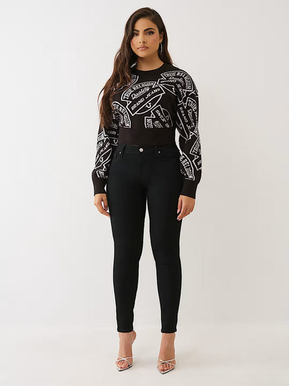 TRBJ JAQUARD SWEATER