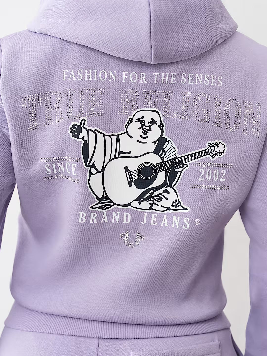 TR CRYSTAL ZIP HOODIE