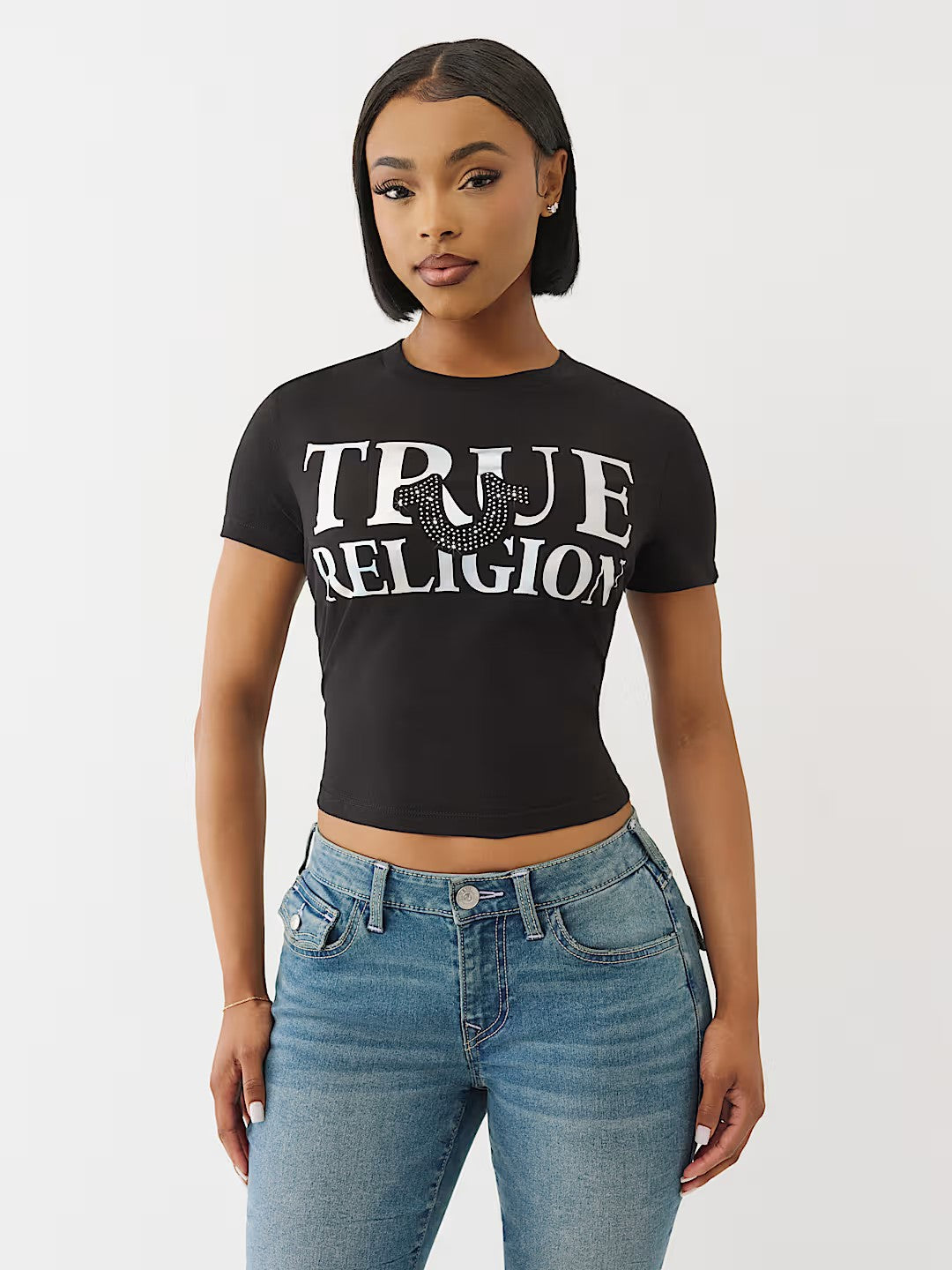 TR CRYSTAL HS BB TEE