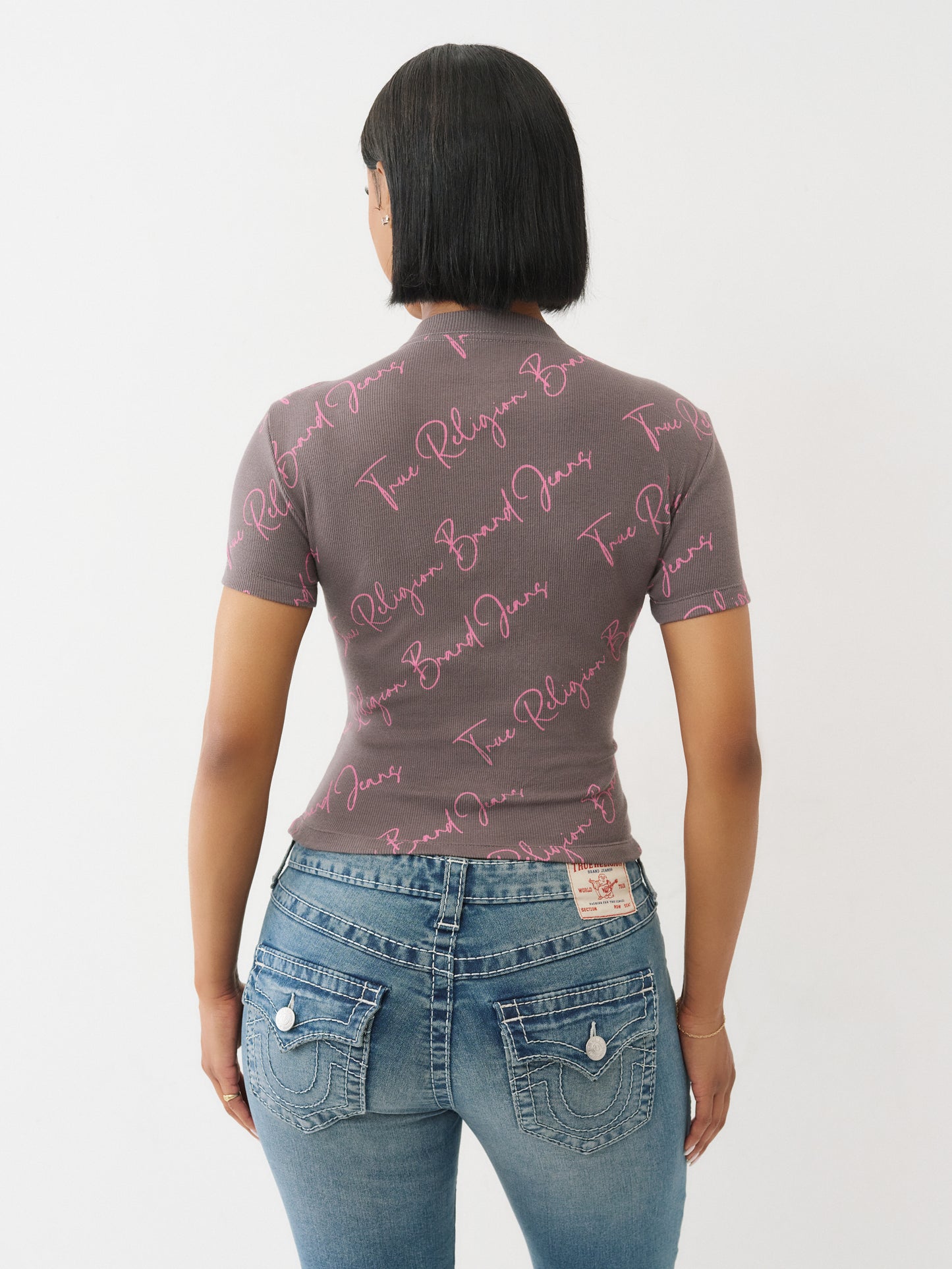 SCRIPT AOP RIB BB TEE