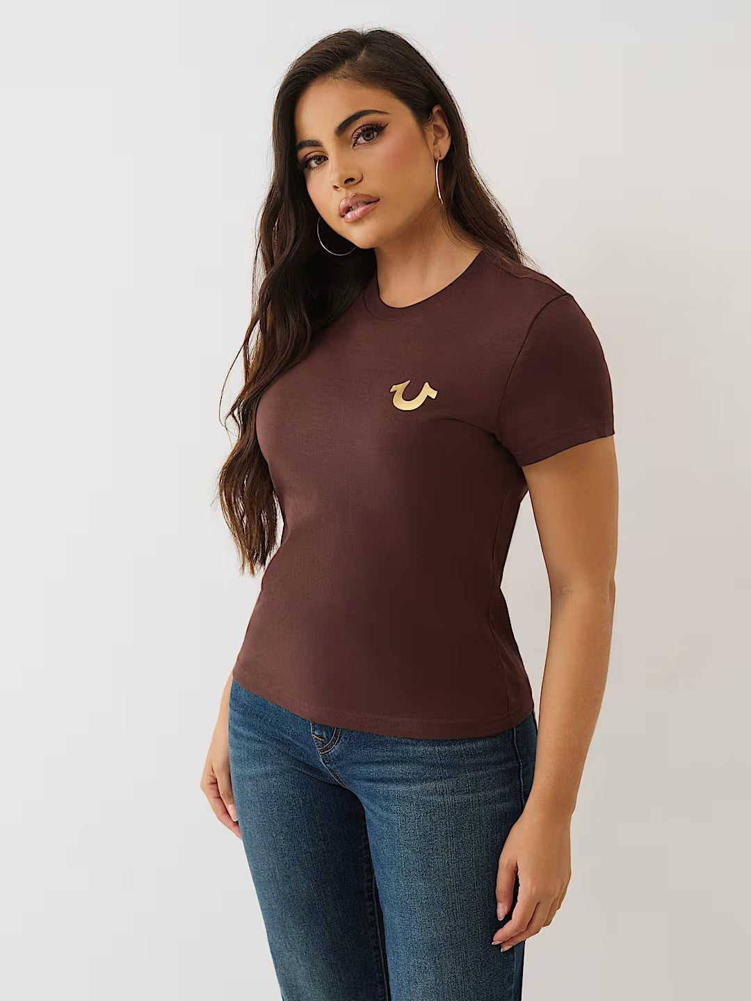 CRYSTAL HS WING CREW TEE