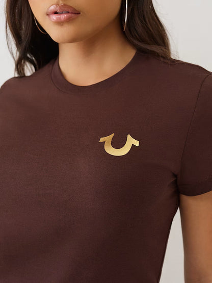 CRYSTAL HS WING CREW TEE