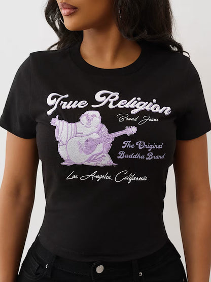 CURSIVE TR BUDDHA BABY TEE