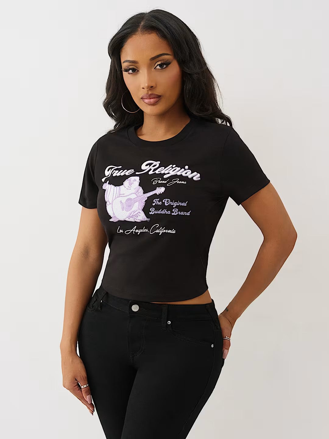 CURSIVE TR BUDDHA BABY TEE