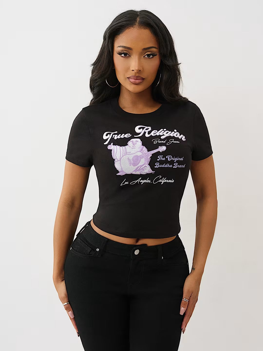 CURSIVE TR BUDDHA BABY TEE
