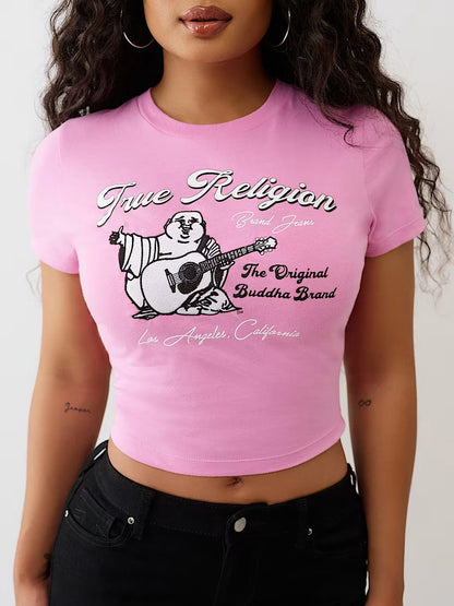 CURSIVE TR BUDDHA BABY TEE