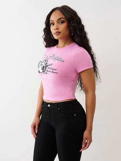 CURSIVE TR BUDDHA BABY TEE