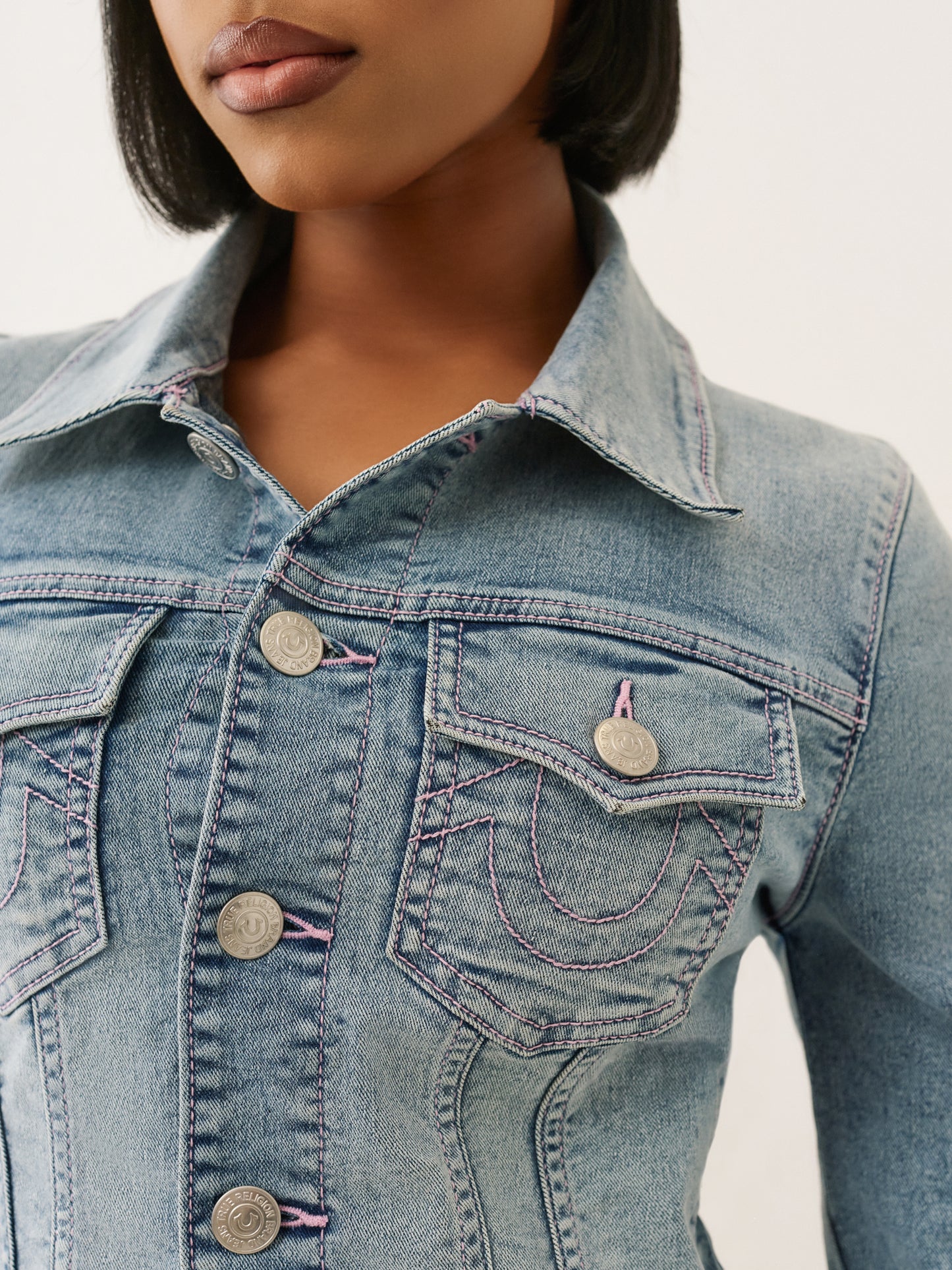 JESSE SN CROP TRUCKER JACKET