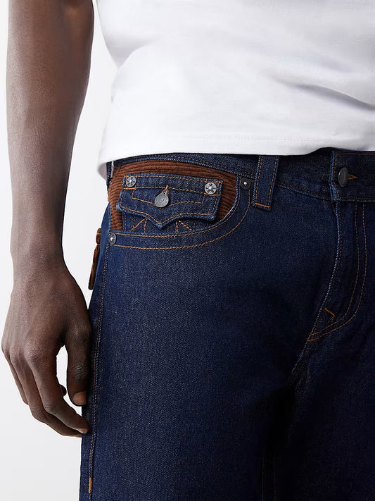 RICKY SN FLAP CORD DENIM