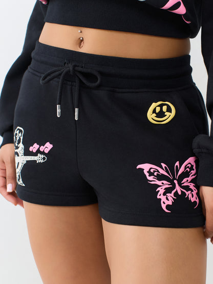 BRANDED MR LOUNGE FLEECE SHRT