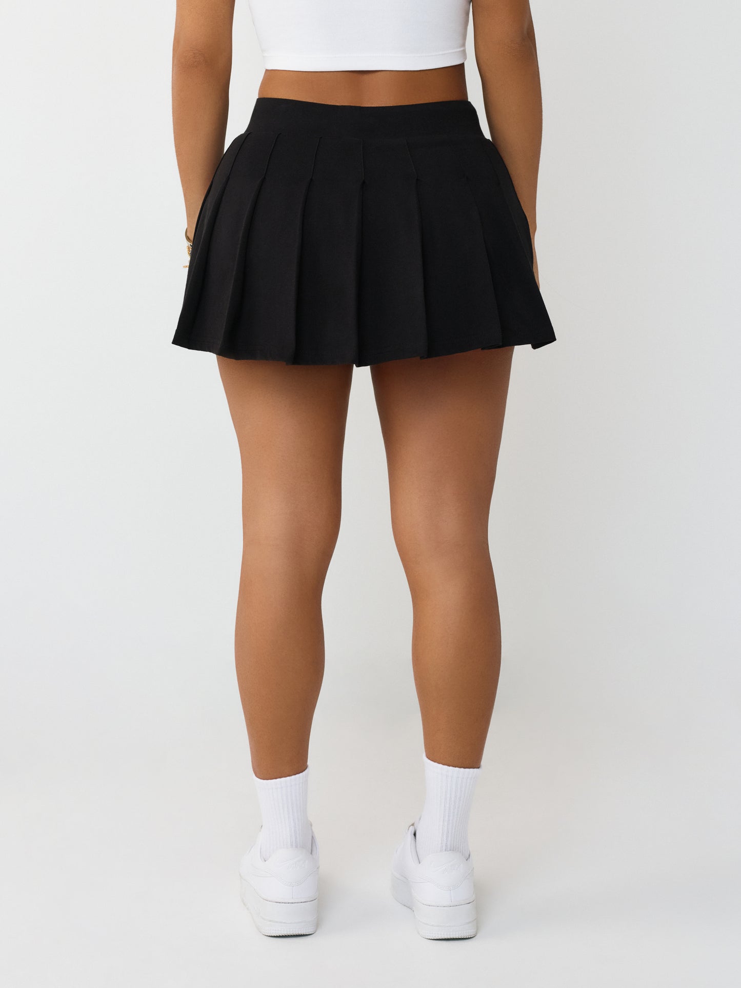 PLEATED MINI SKORT