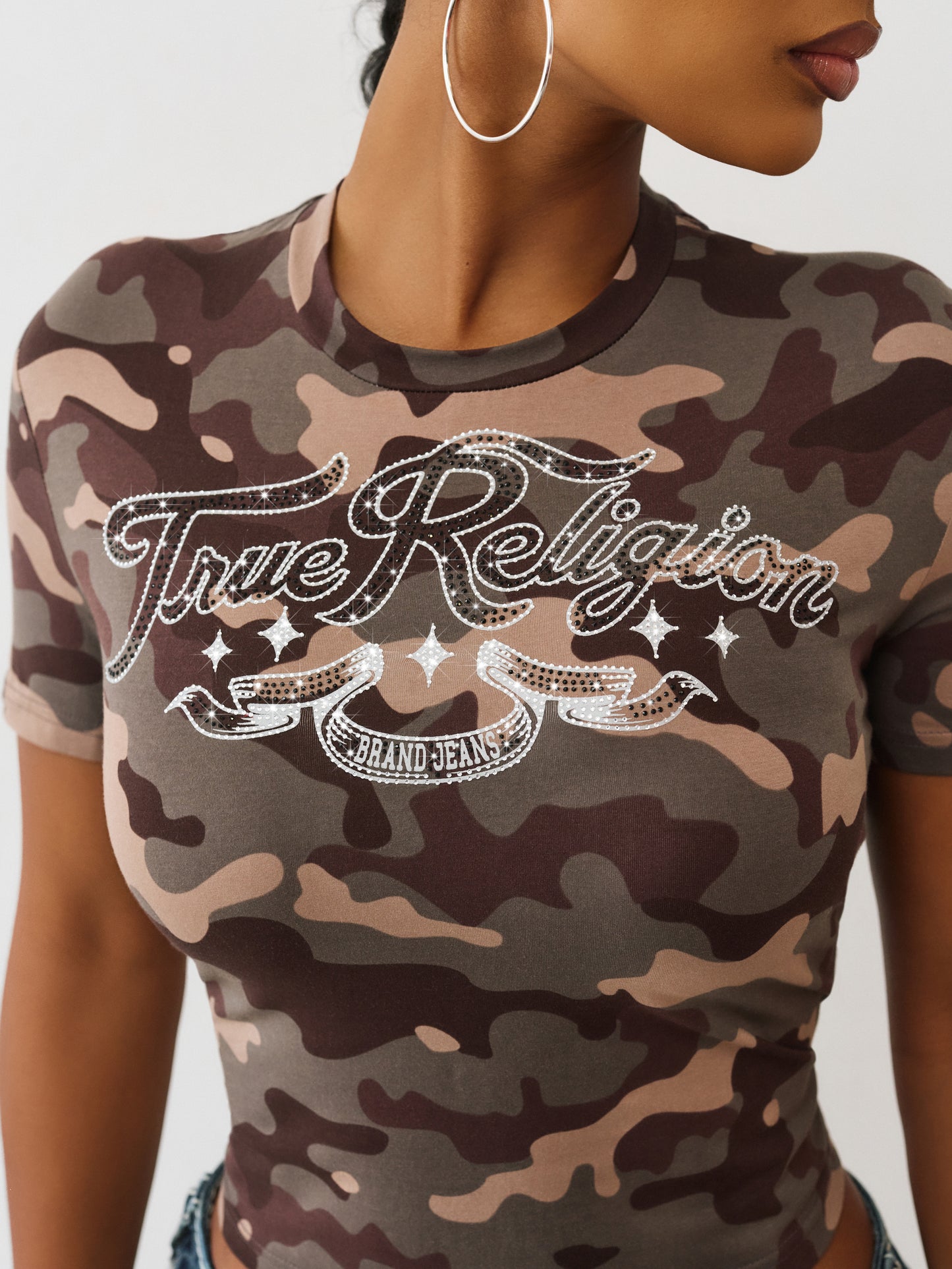 CAMO BABY TEE
