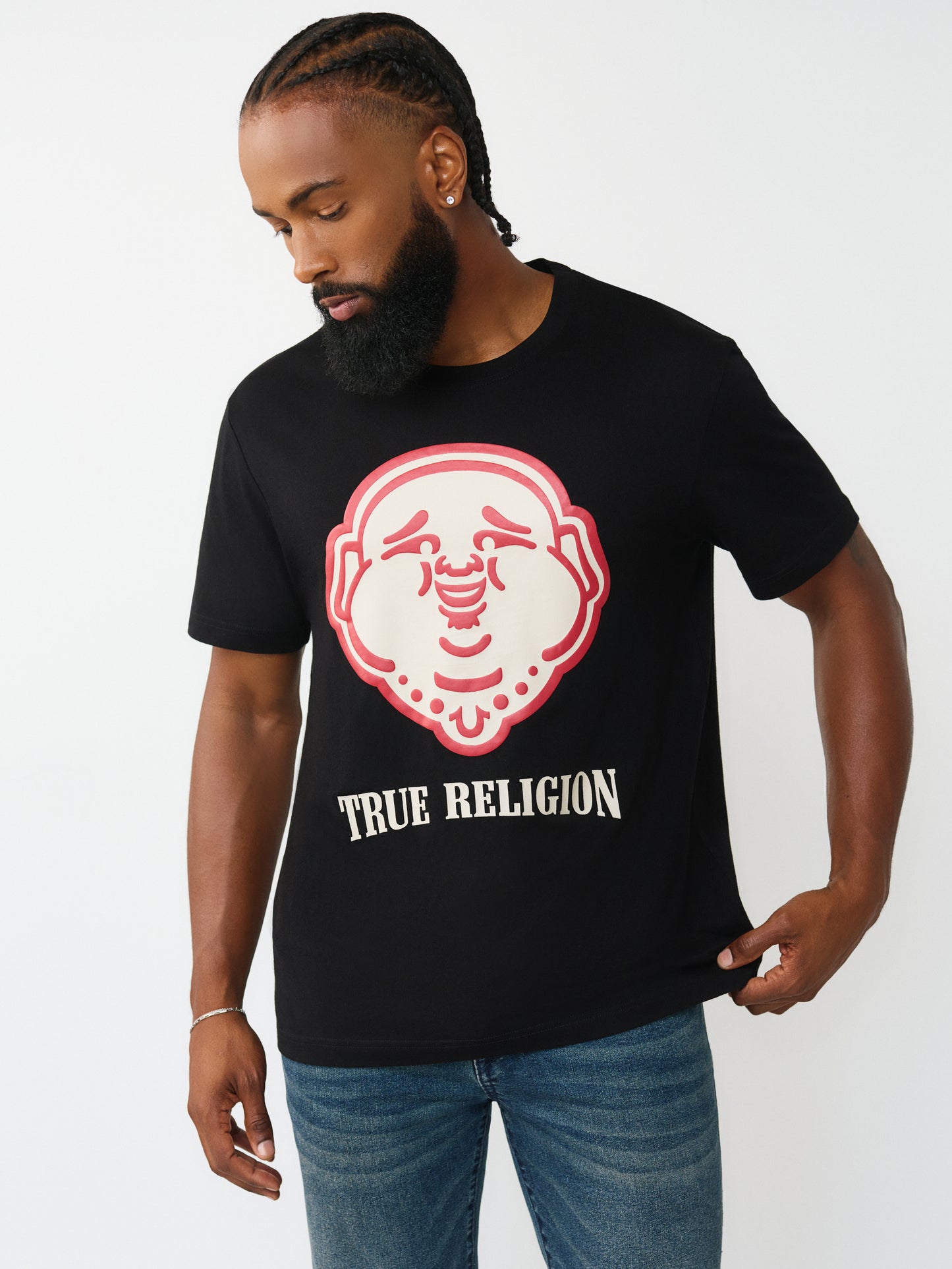 PUFF BUDDHA FACE TEE