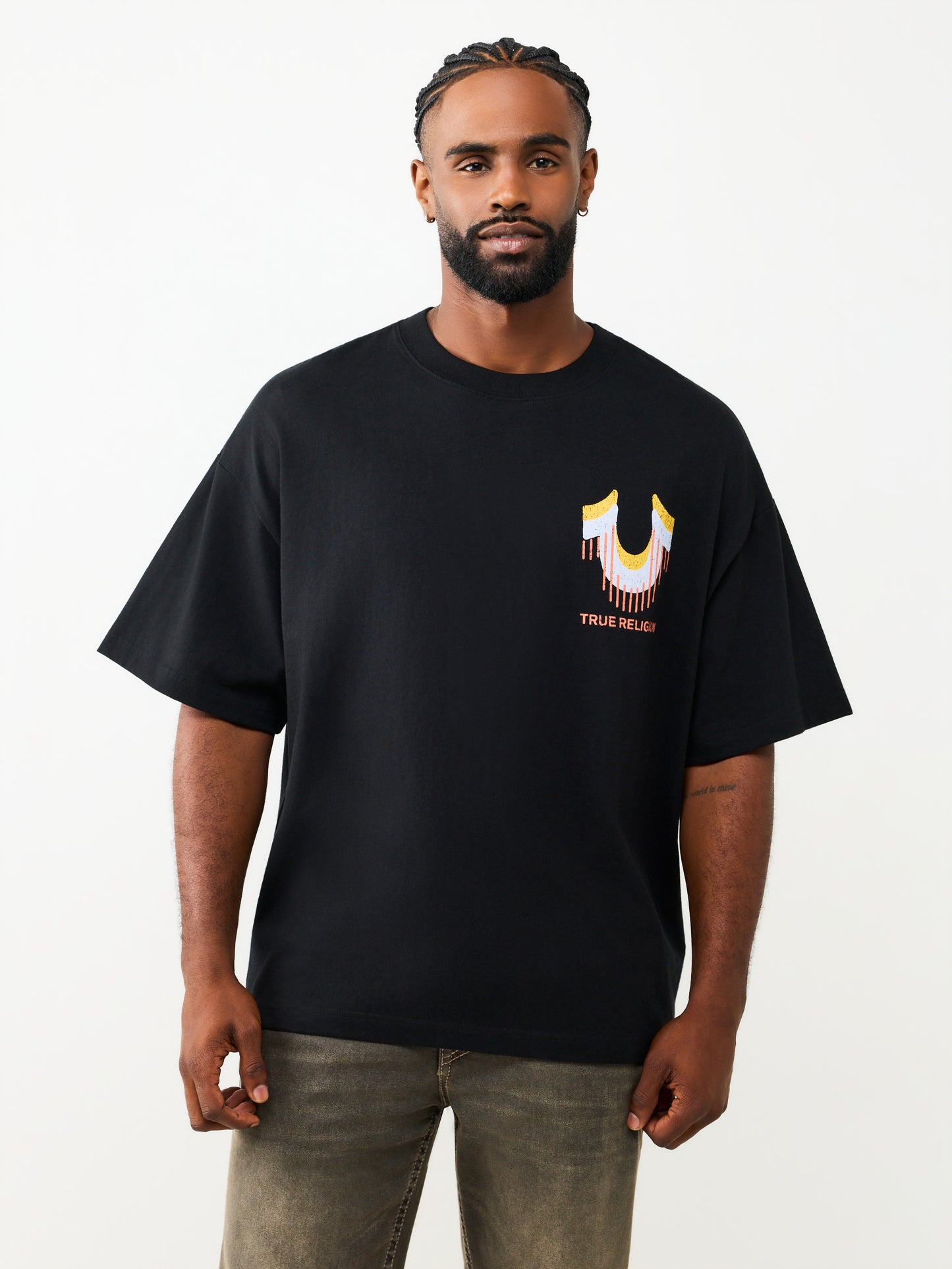 SS RETRO LOGO OVERSIZED TEE