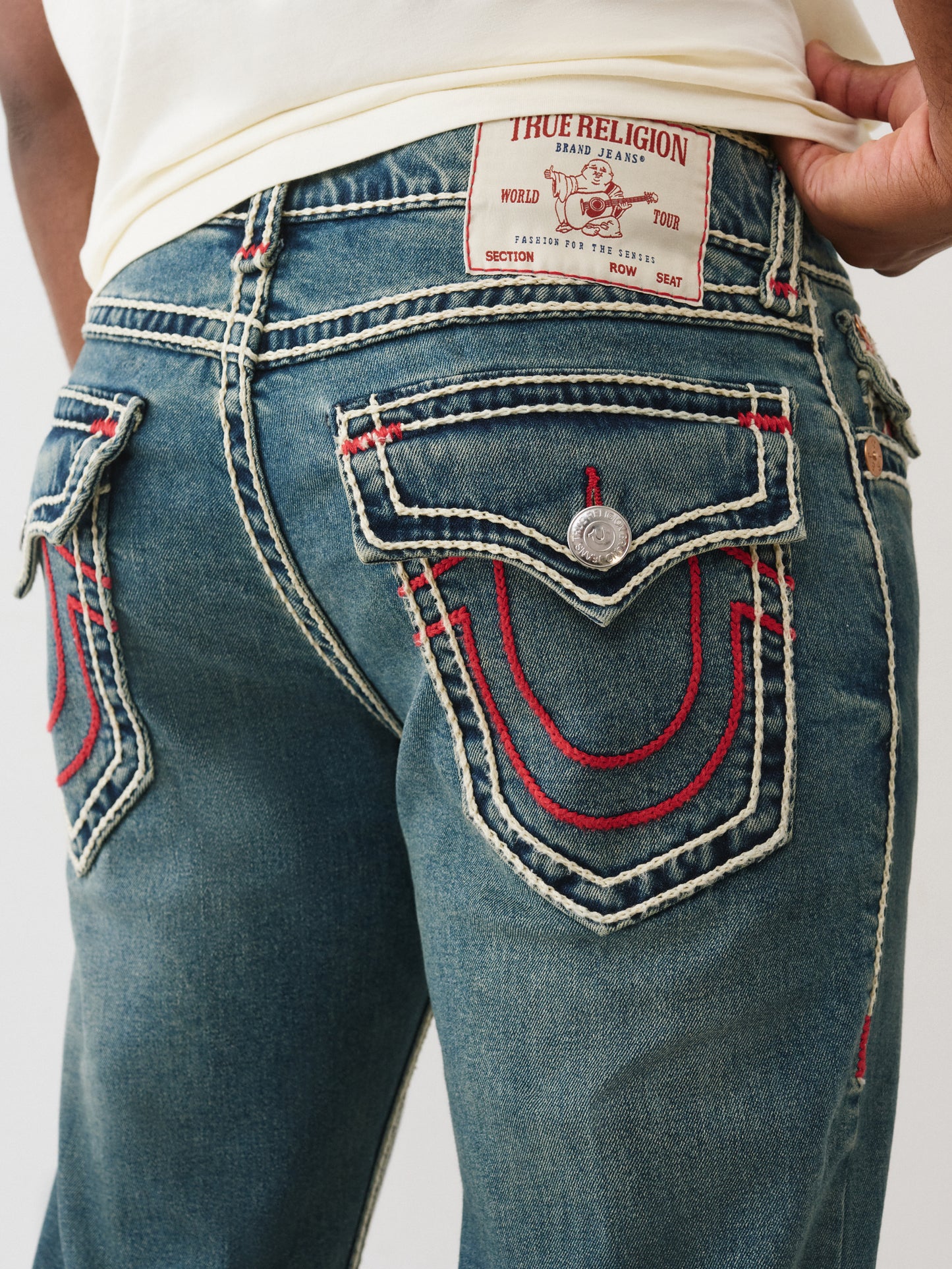 BILLY ROPE STITCH FLAP 34IN