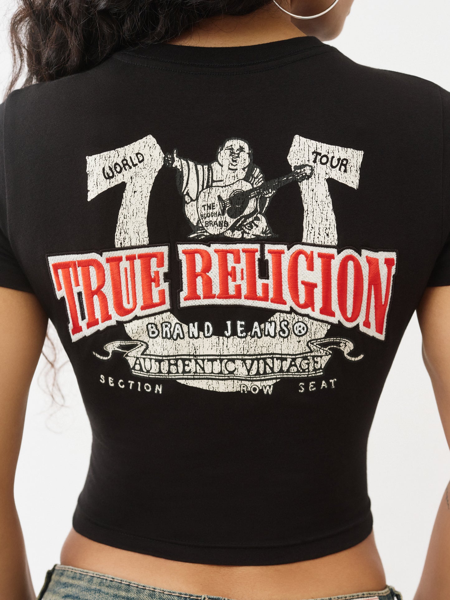 PRINTED TRUE RELGION BABY TEE