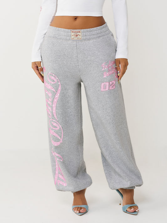 BIG T CRYSTAL BAGGY JOGGER