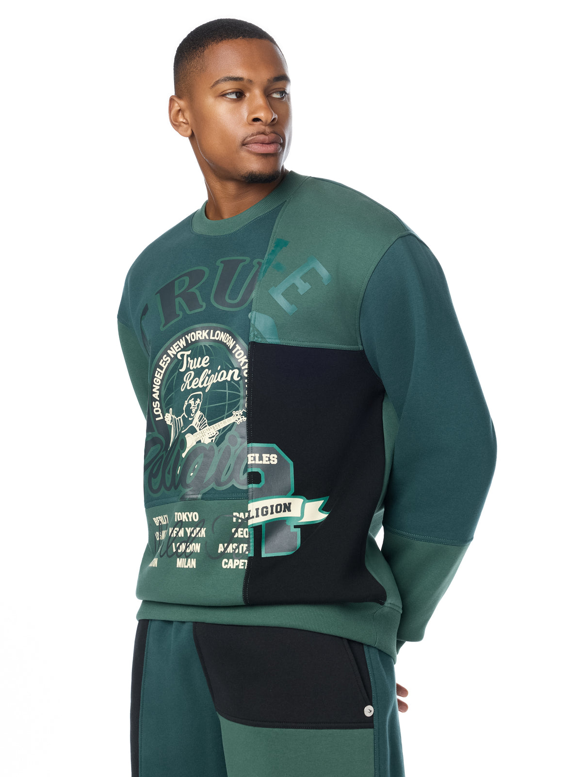 SLICED CREWNECK