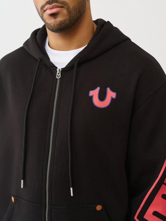 OVERT ARCH LOGO ZIP UP