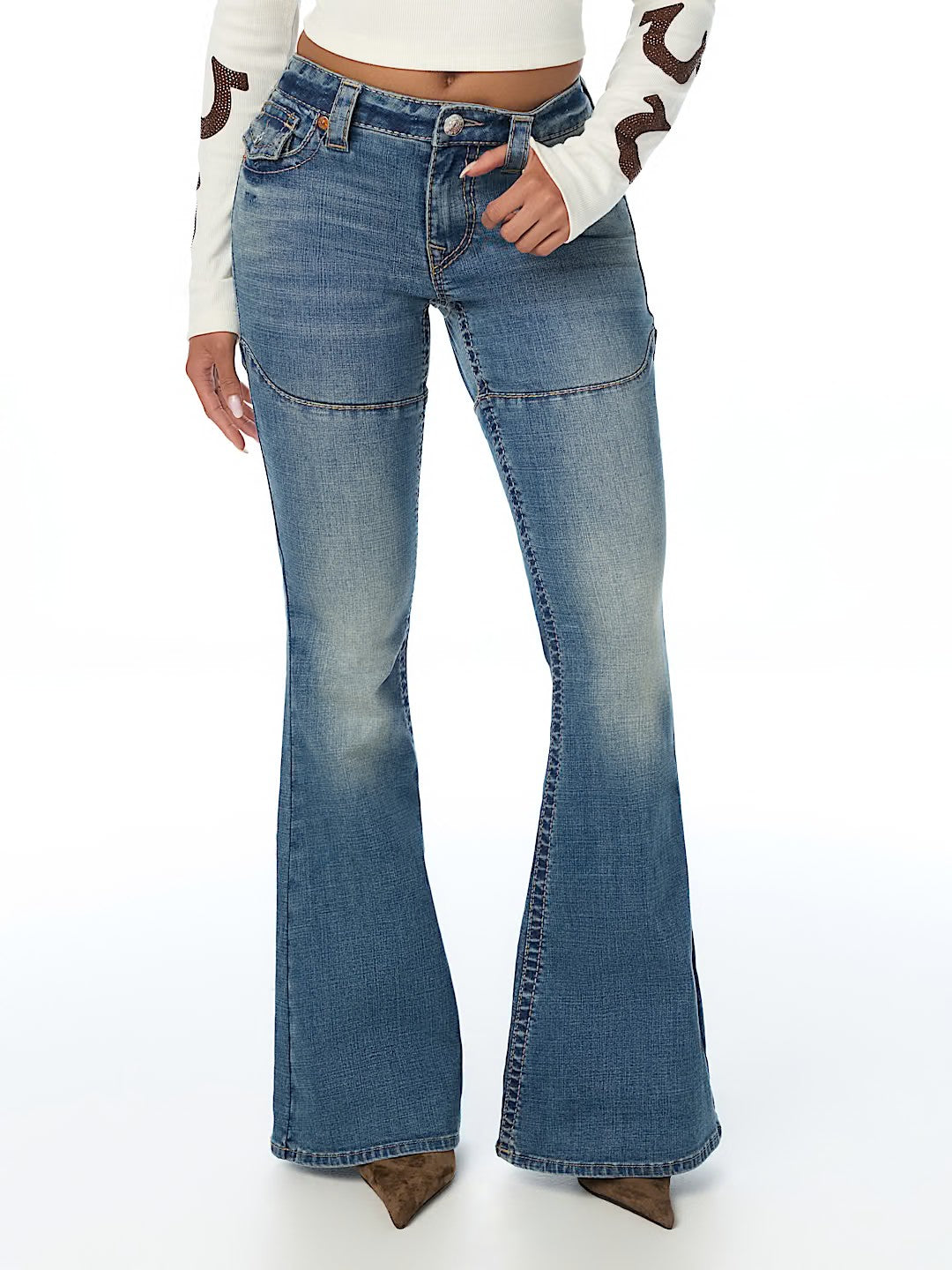 LACE UP ULTRA FLARE BIG T FLAP