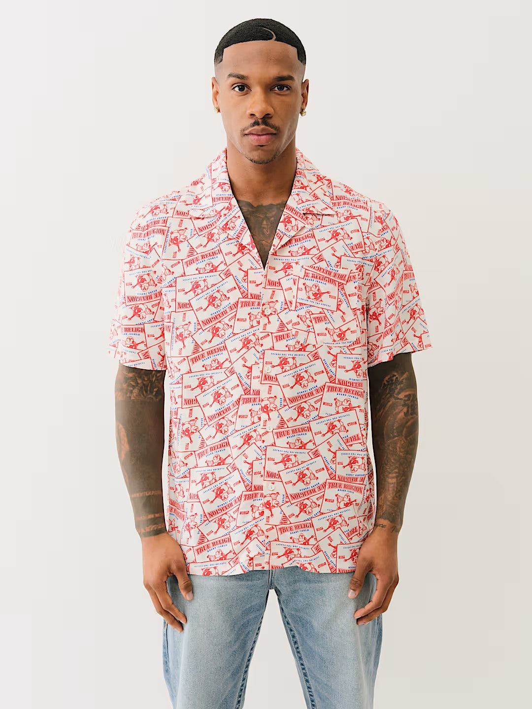 SS CAMP SHIRT ALLOVER PRINT