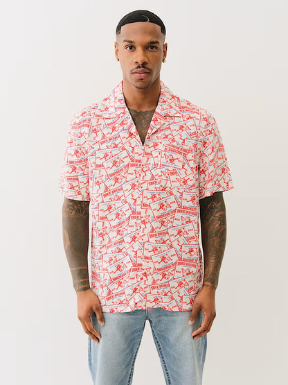 SS CAMP SHIRT ALLOVER PRINT