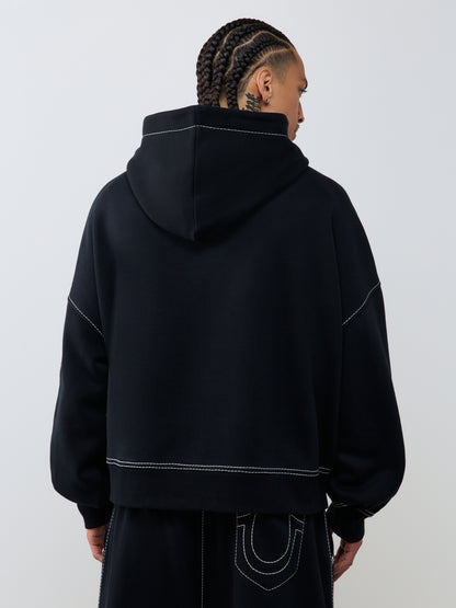 BIG T OVERSIZED HOODIE