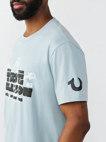 TR BLOCKY PUFF TEE