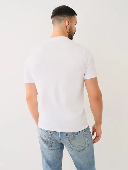 EMBOSSED BOX ARCH SS TEE - TRUE RELIGION MEXICO