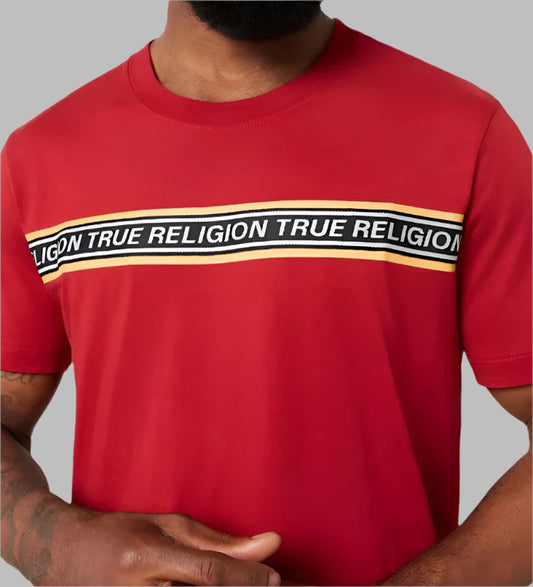 TR CONTRAST TAPING TEE