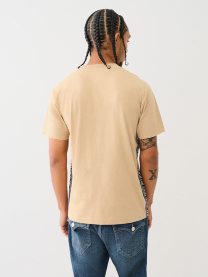 TR CONTRAST SS TAPING TEE