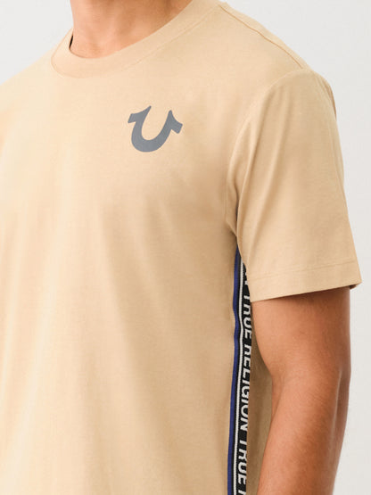 TR CONTRAST SS TAPING TEE