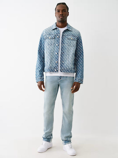 AOP LOGO DENIM SN JACKET