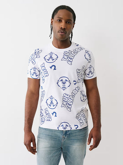 TR BUBBLE AOP TEE