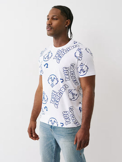 TR BUBBLE AOP TEE