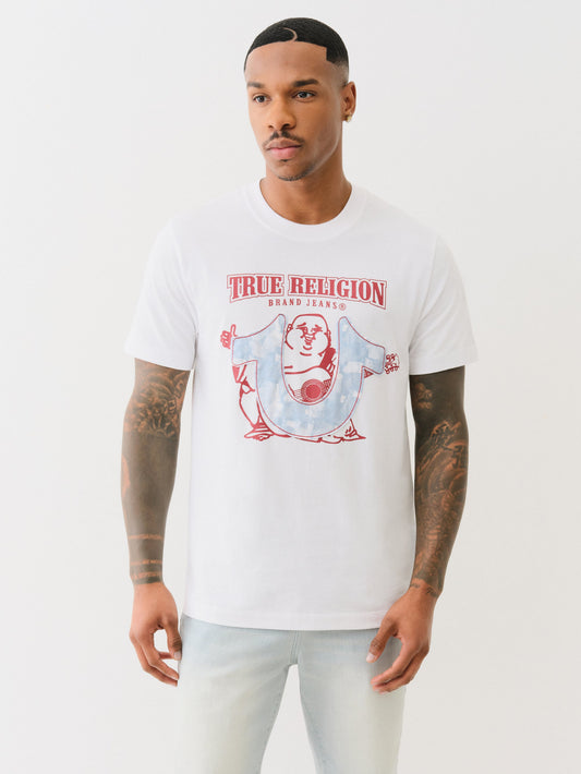 DENIM FILL TEE