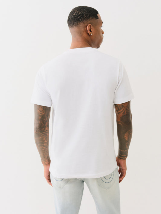 DENIM FILL TEE