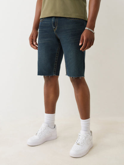 RICKY BIG T FLAP SHORT RAW HEM