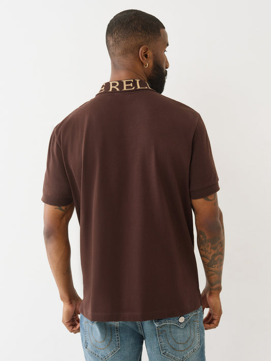 TR COLLAR ZIP POLO