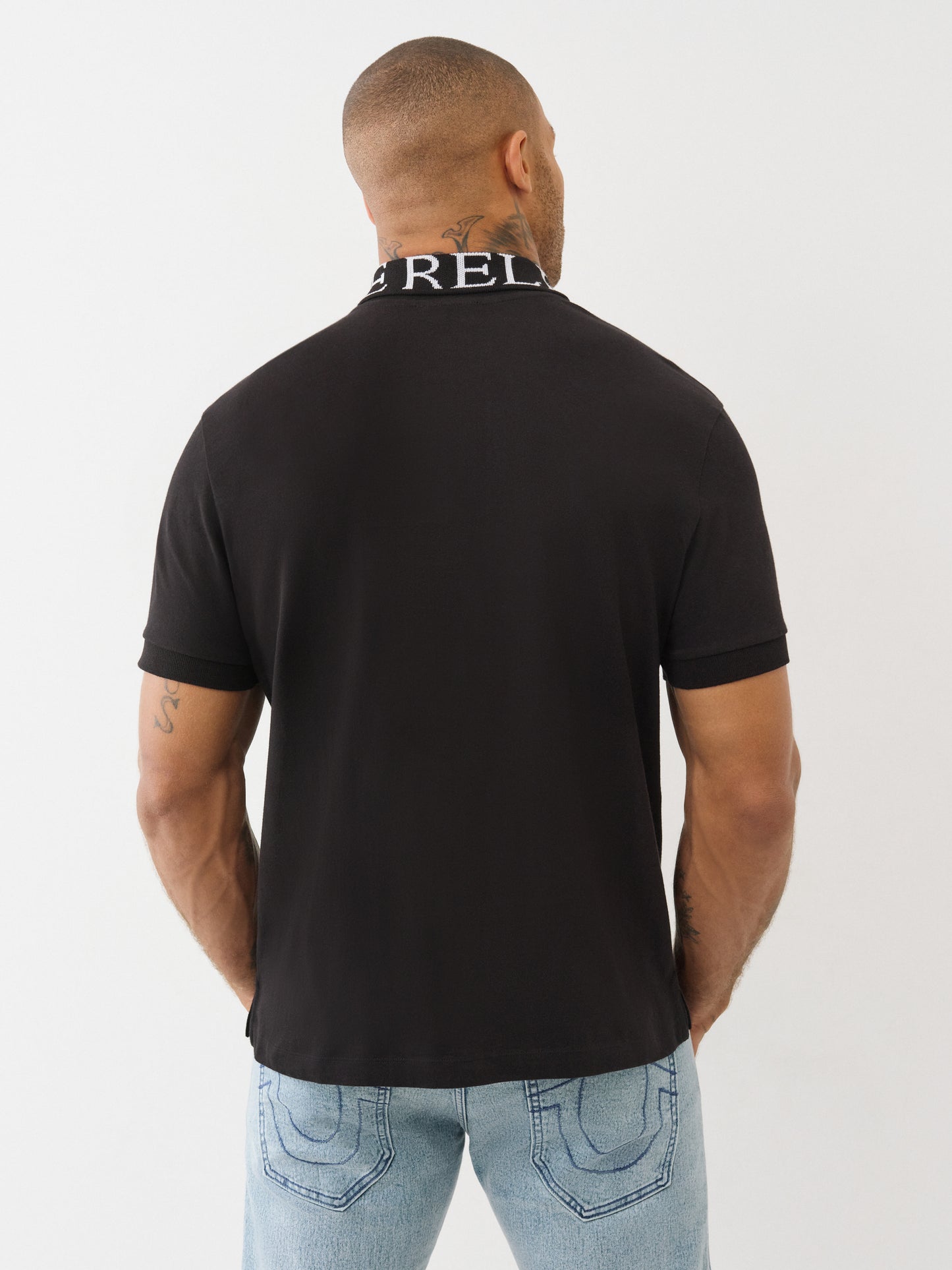 TR COLLAR ZIP POLO