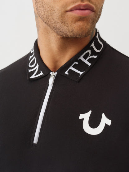 TR COLLAR ZIP POLO