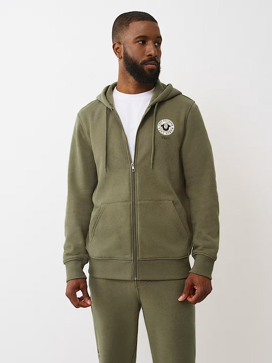 GLOBAL BUDDHA ZIP HOODIE
