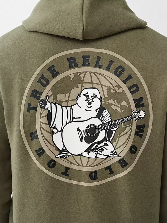 GLOBAL BUDDHA ZIP HOODIE