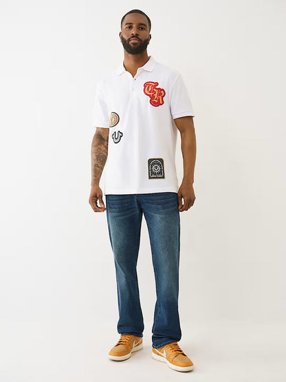 RELAXED PATCH POLO